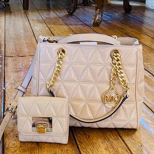 NWT Michael Kors md NS Susannah tote&wallet